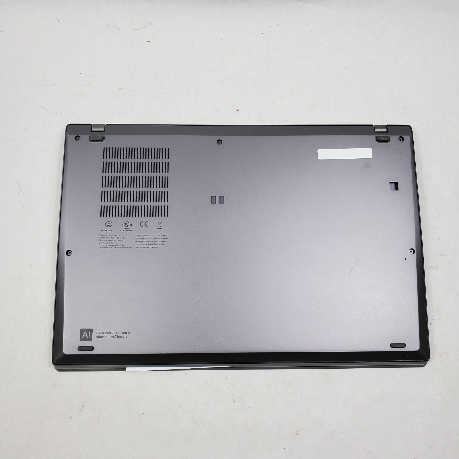 Lenovo ThinkPad T14s Gen 2 AMD Ryzen 5 PRO 5650U 8GB RAM 256GB SSD NO OS