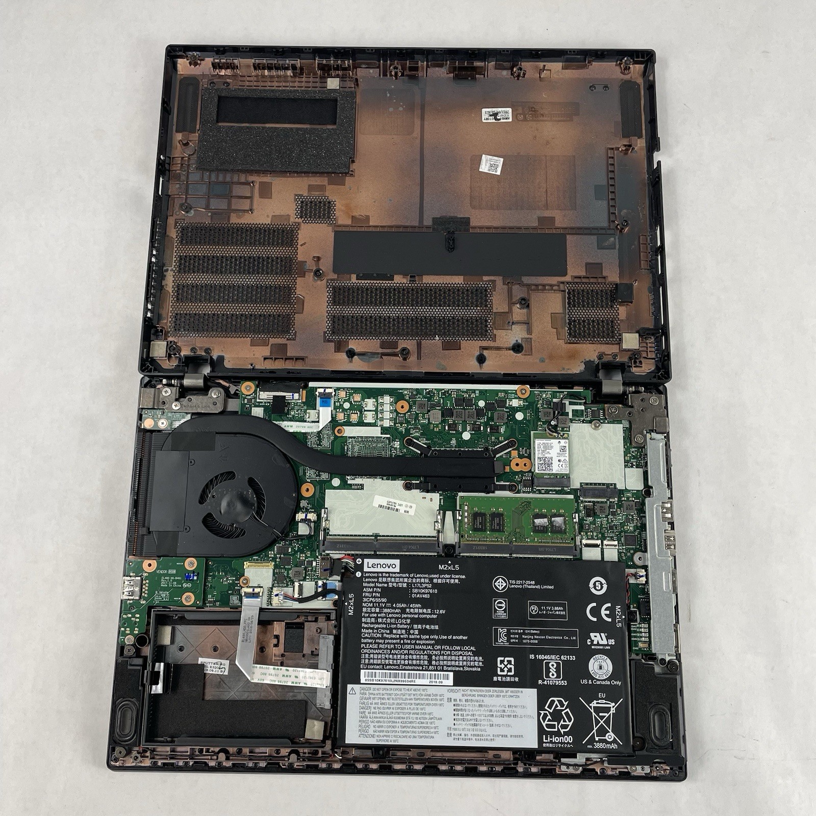 Lenovo ThinkPad L480 14″ i5-8250U 1.60 GHz 8 GB RAM No SSD/OS/AC