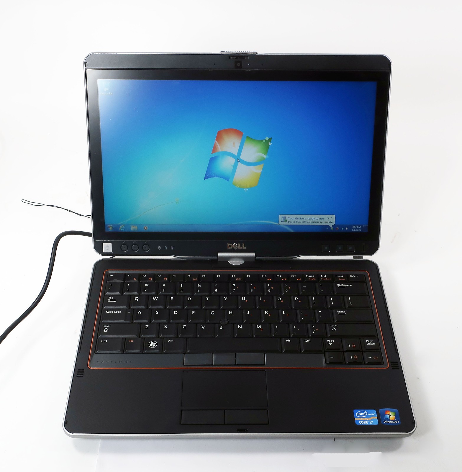 Dell Latitude XT3 13.3” Laptop Intel i7 2640M 8GB RAM 250GB SSD Touch Scrn Win 7