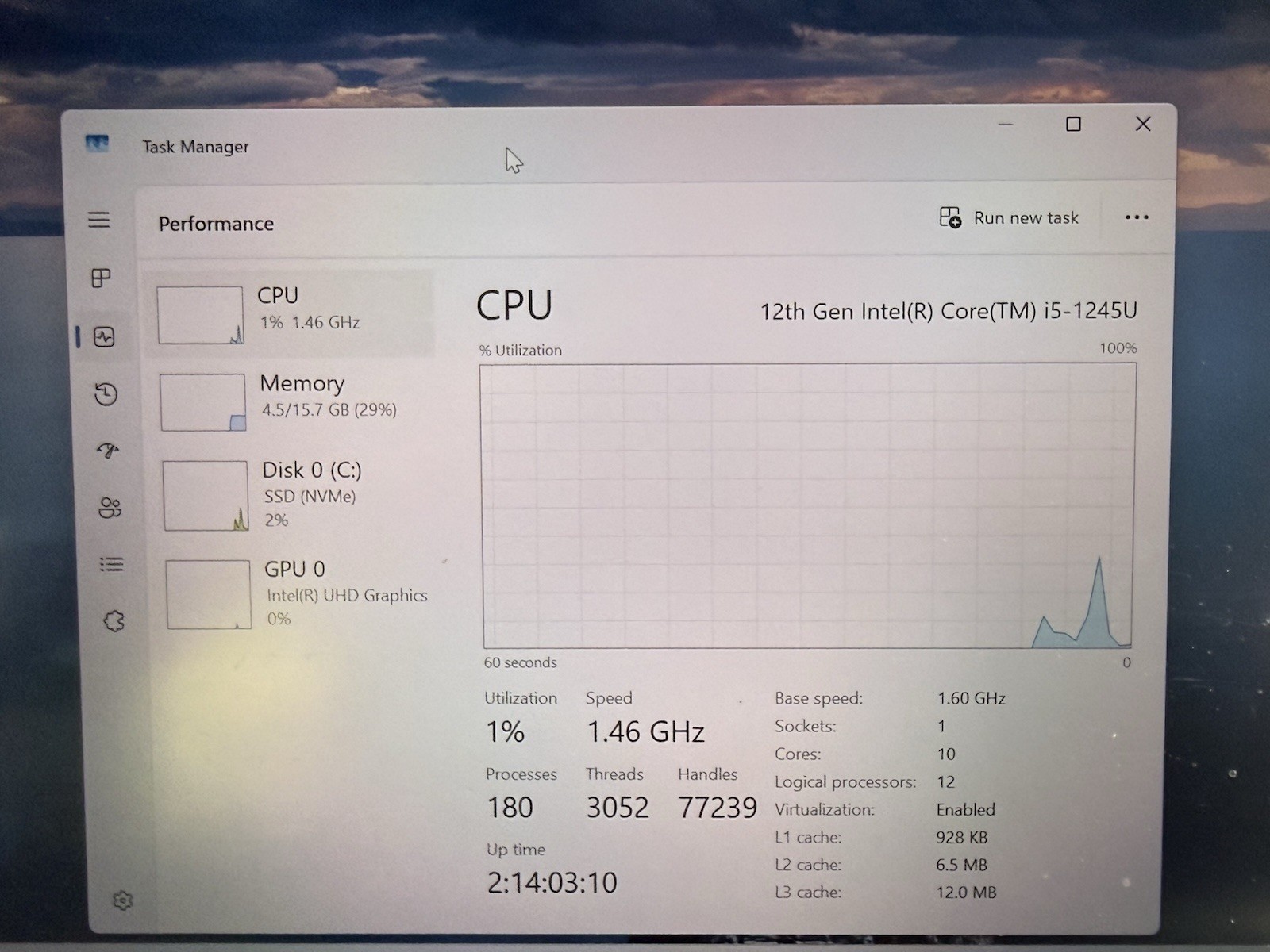 Dell Latitude 5430 14” FHD Intel i5-1245U 16GB RAM 512GB SSD