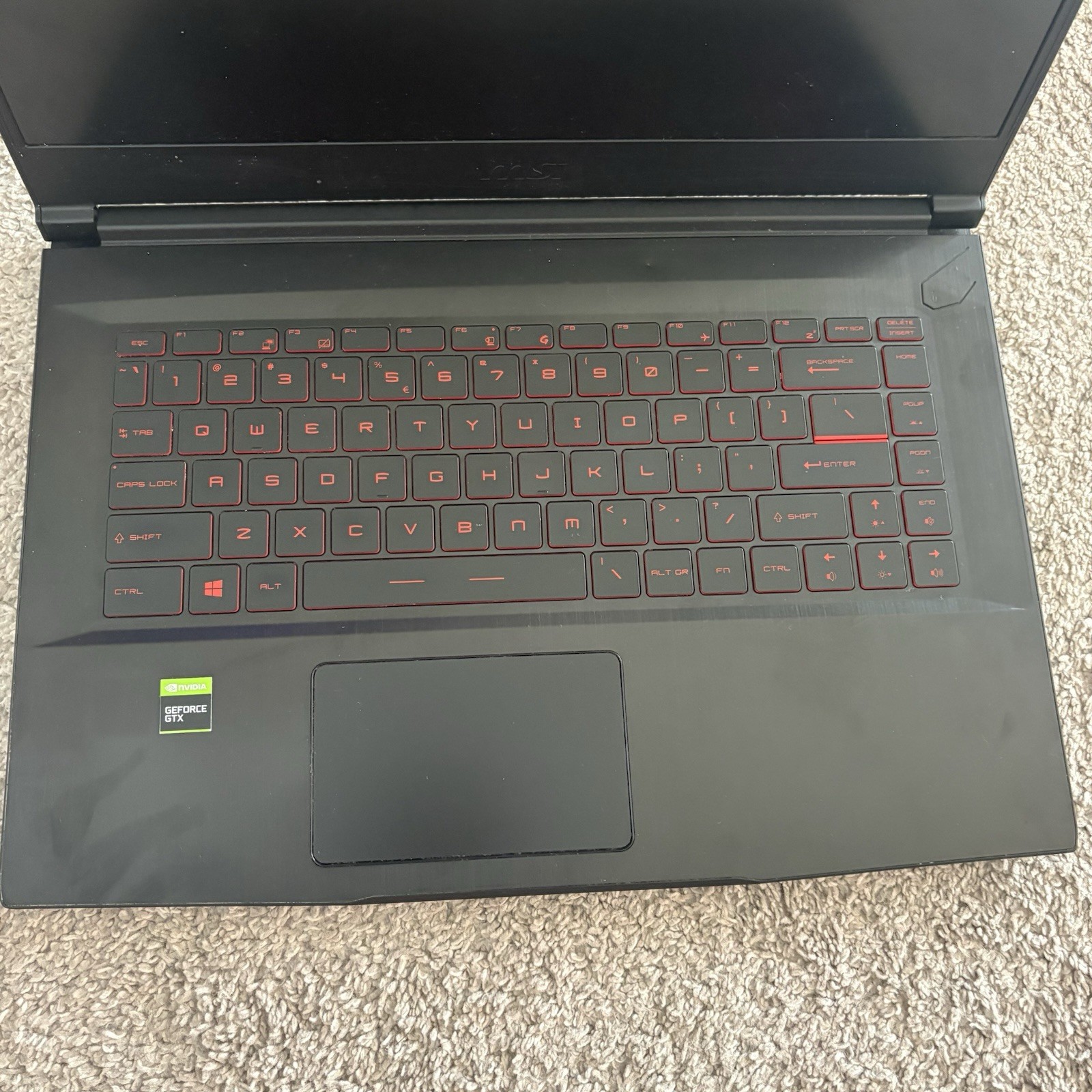 MSI GF63 Thin 15.6in Gaming Laptop i7 8GB 500GB SSD GTX 1650