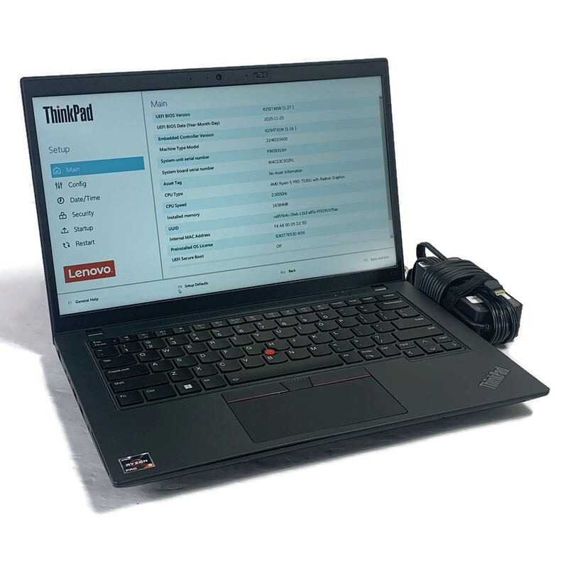 Lenovo ThinkPad L14 Gen 4 14″ Ryzen 5 Pro 7530U 2.0GHz 16GB 256GB NVMe SSD-Win11