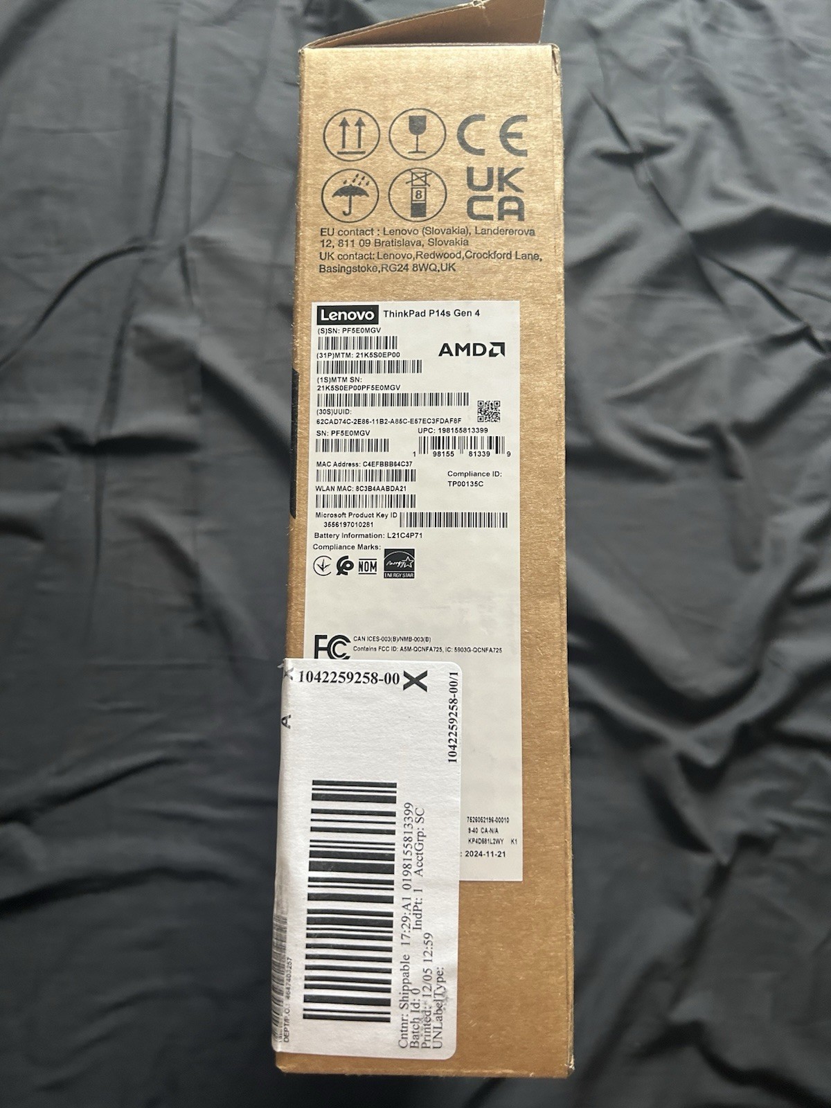 Lenovo ThinkPad P14s Gen 4 – New in Box