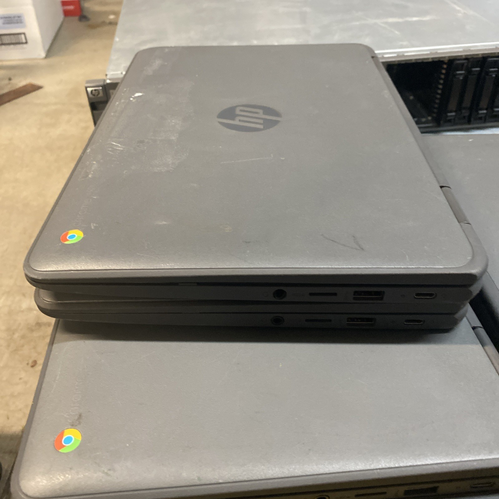 Lot Of 5- HP Chromebook X360 11 G1 EE Touchscreen