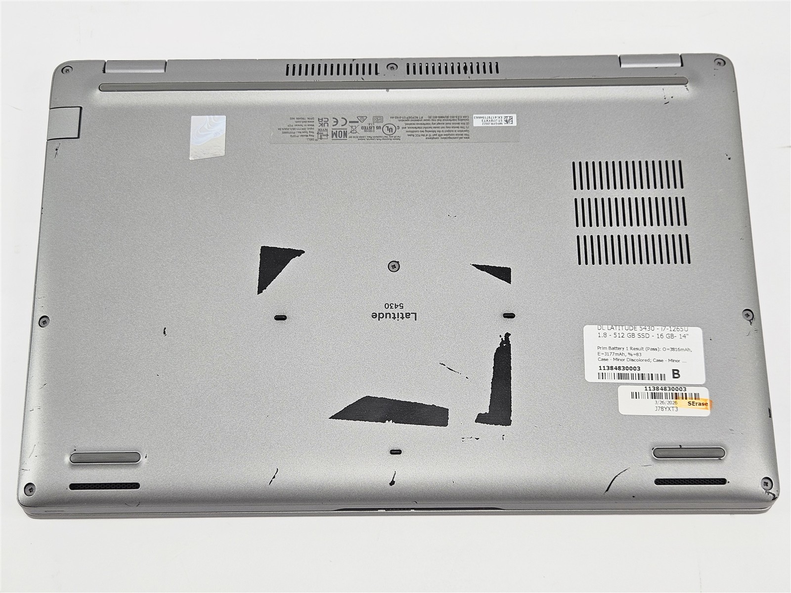 Dell 14″ Latitude 5430 P137G Intel Core i7-1265U 16GB 512GB SSD Gray No OS