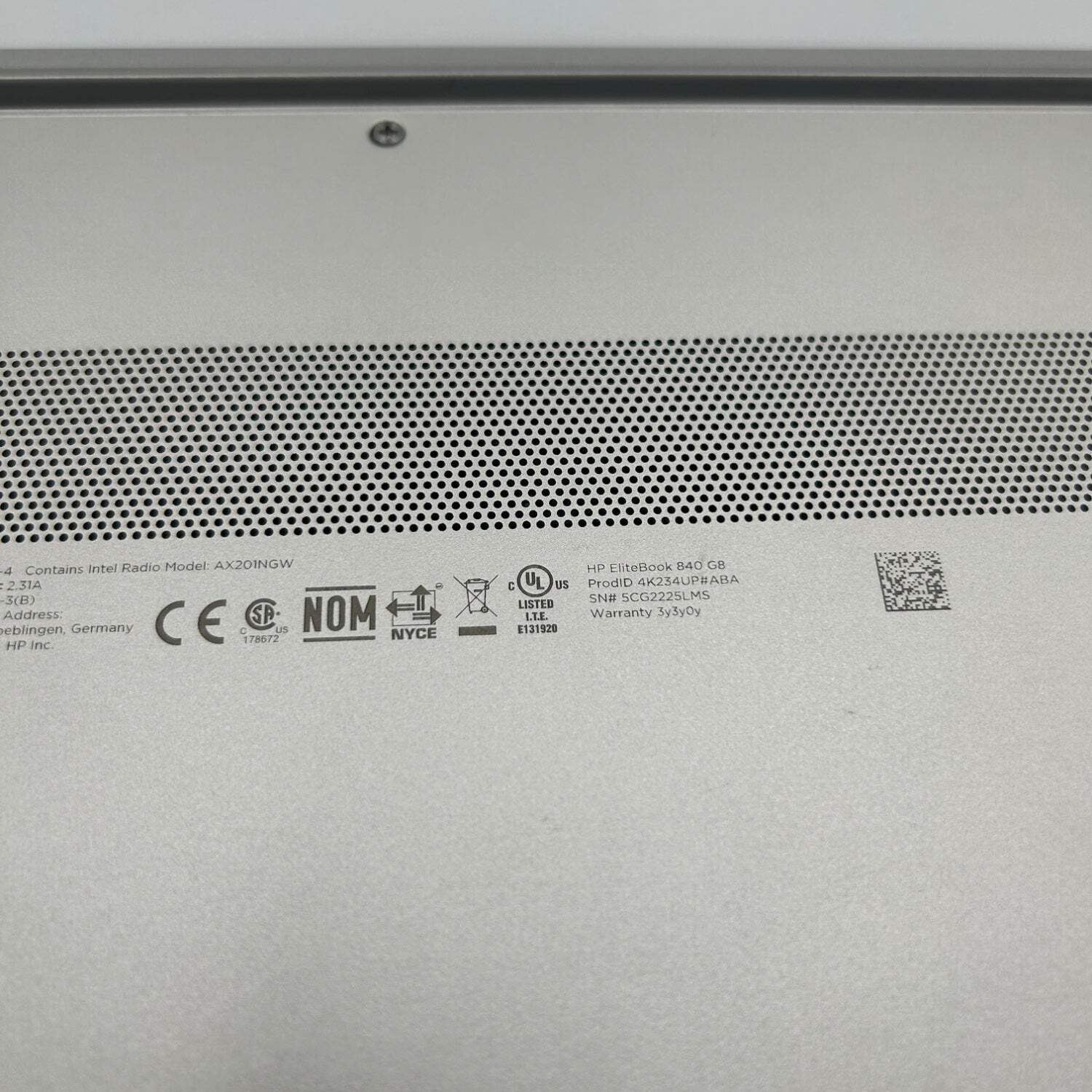 HP EliteBook 840 G8 14″ i5-1145G7 2.6GHz 8GB RAM 256GB SSD