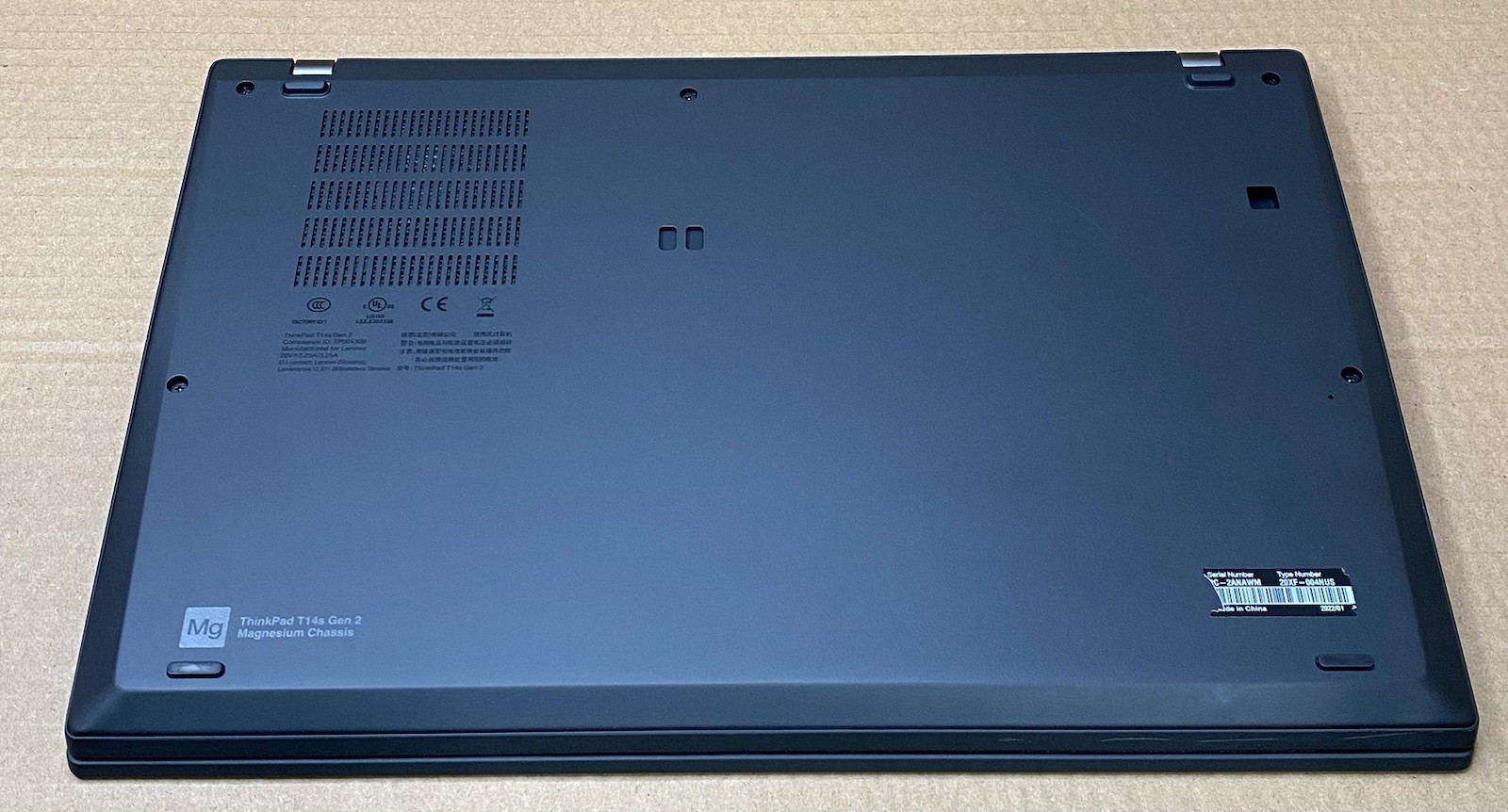 Lenovo ThinkPad T14s Gen 2 14″ AMD Ryzen 5 PRO 5650U 8GB RAM 256GB SSD Wind 11