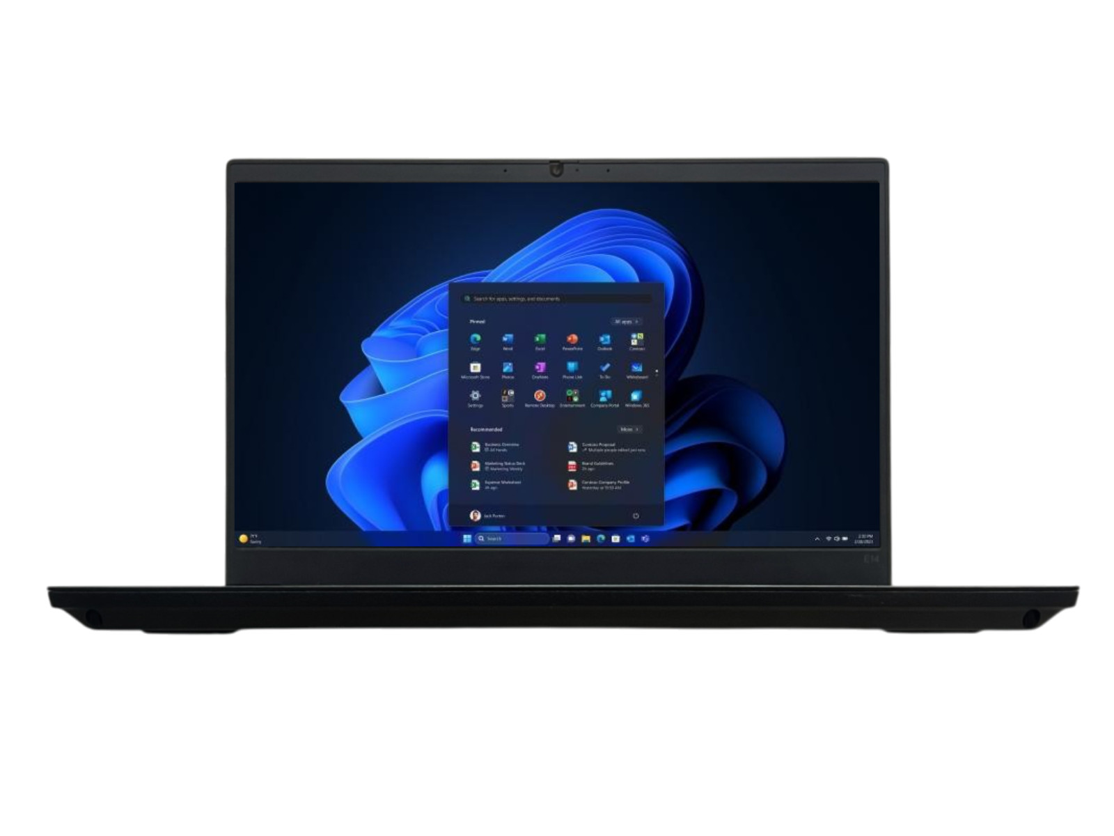 Lenovo ThinkPad E14 Gen2 Laptop RYZEN 5 4500U 2.38GHz 8GB 256GB NVMe Win11 Pro