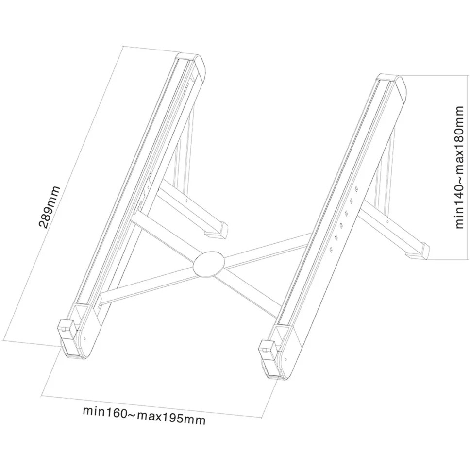 Neomounts by Newstar NSLS010 Foldable Laptop Standard