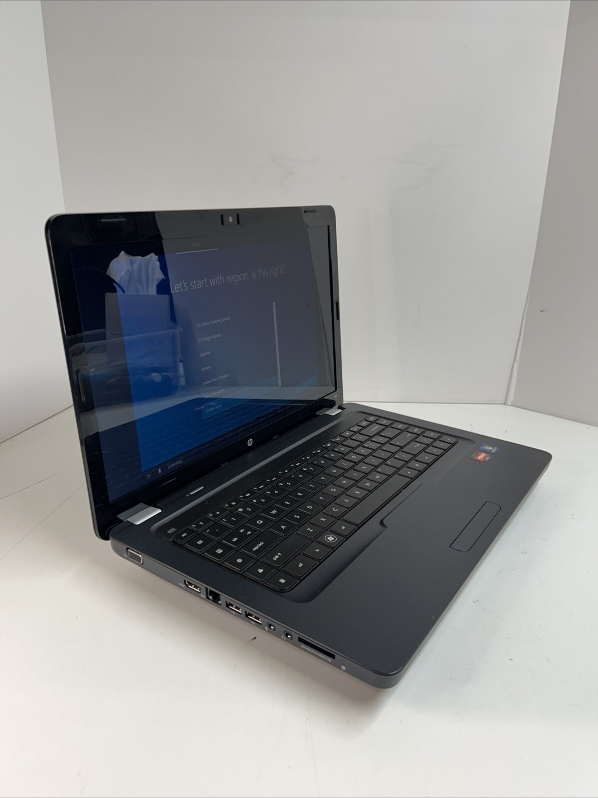 HP G62 AMD Athlon P320 @2.1GHz 4GB RAM 320GB HDD Windows 10 Pro