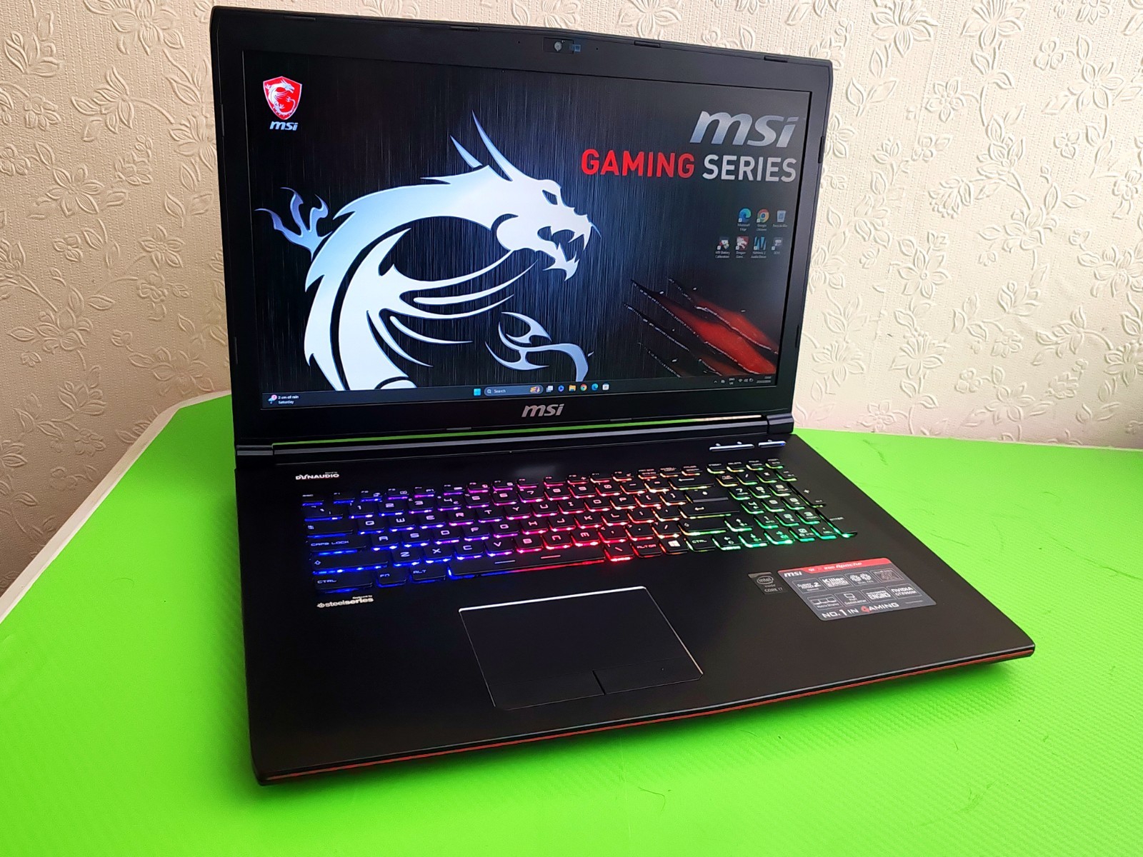 Core i7 Gaming Laptop Msi With 20GB RAM 750GB Storage M.2 SSD And HDD VR Ready