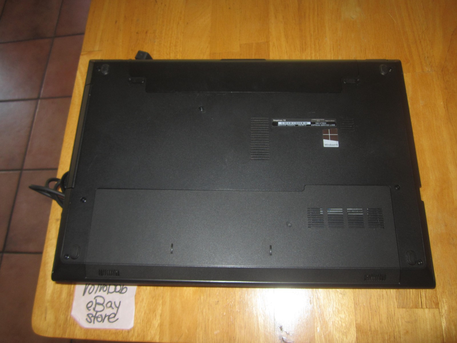 DELL INSPIRON 15 3542 LAPTOP 8GBRAM 500GBHD SCREEN INTACT W/PwrCord – WORKS