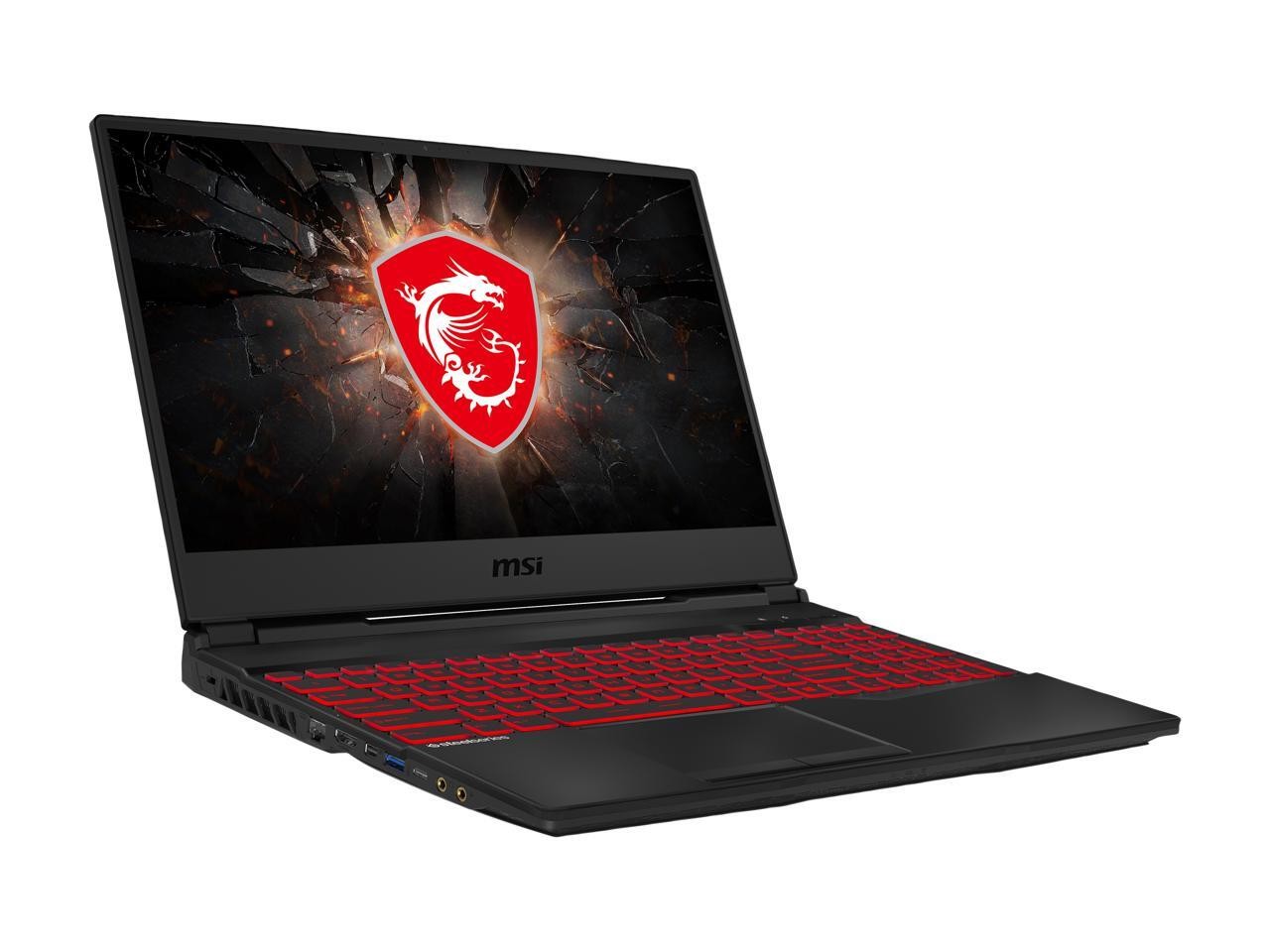 MSI GL Series GL65 9SEK-024 15.6″ 120 Hz IPS Intel Core i7 9th Gen 9750H (2.60 G
