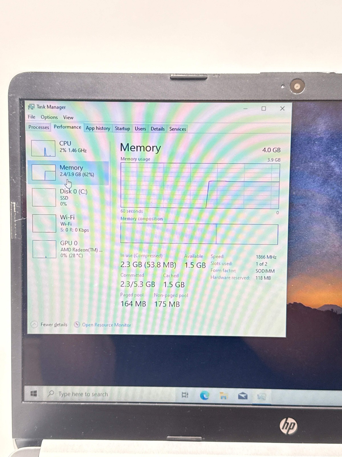 HP 14-dk0002dx 14″ AMD A9-9425 4GB RAM 128GB SSD Click Button Issue