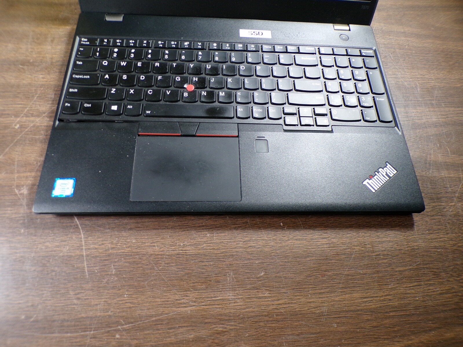 THINKPAD LENOVO T570 INTEL CORE i5-6300U 2.40GHZ 4GB RAM **NO HD/ NO CADDIE