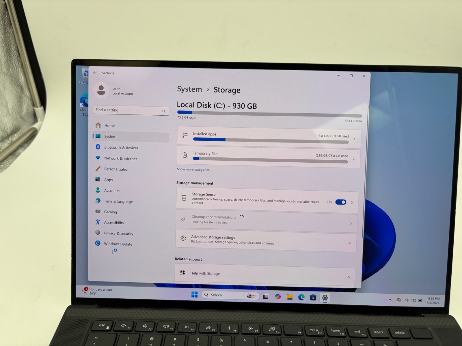 Dell XPS 15 9510 15.6″ 1 TB SSD 64 GB RAM i7-11800H RTX 3050 Windows 11 Pro