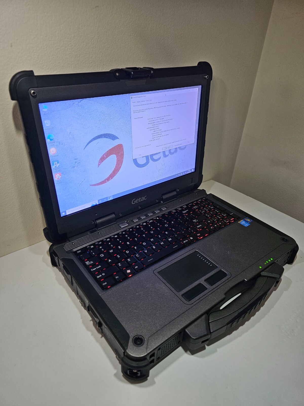 GETAC X500 G2 Rugged 15.6″ / i7-4600U 2.90GHz / 16GB RAM / 1050GB SSD / +CHARGER