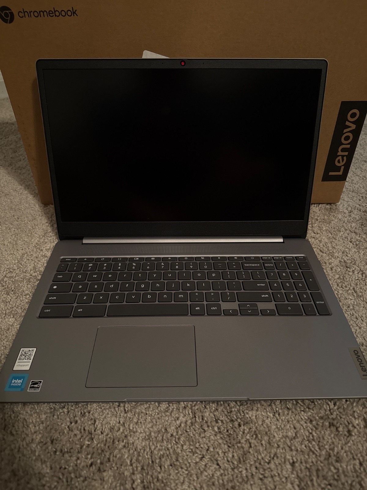 Lenovo Chromebook Laptop IdeaPad3- 64gb emmc, 15.6 display