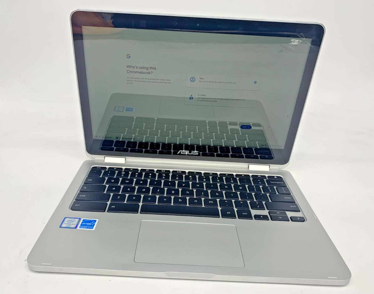 ASUS CHROMEBOOK FLIP C302C 12.5” M3-6Y30 900MHZ 64GB SSD 4GB DDR4 SILVER/FAIR