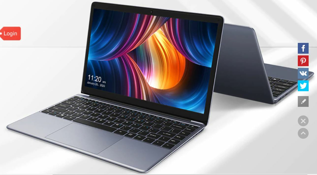11.6″ HD Display Intel Celeron N4020 Dual Core 4GB 128GB SSD Windows 10 Laptop