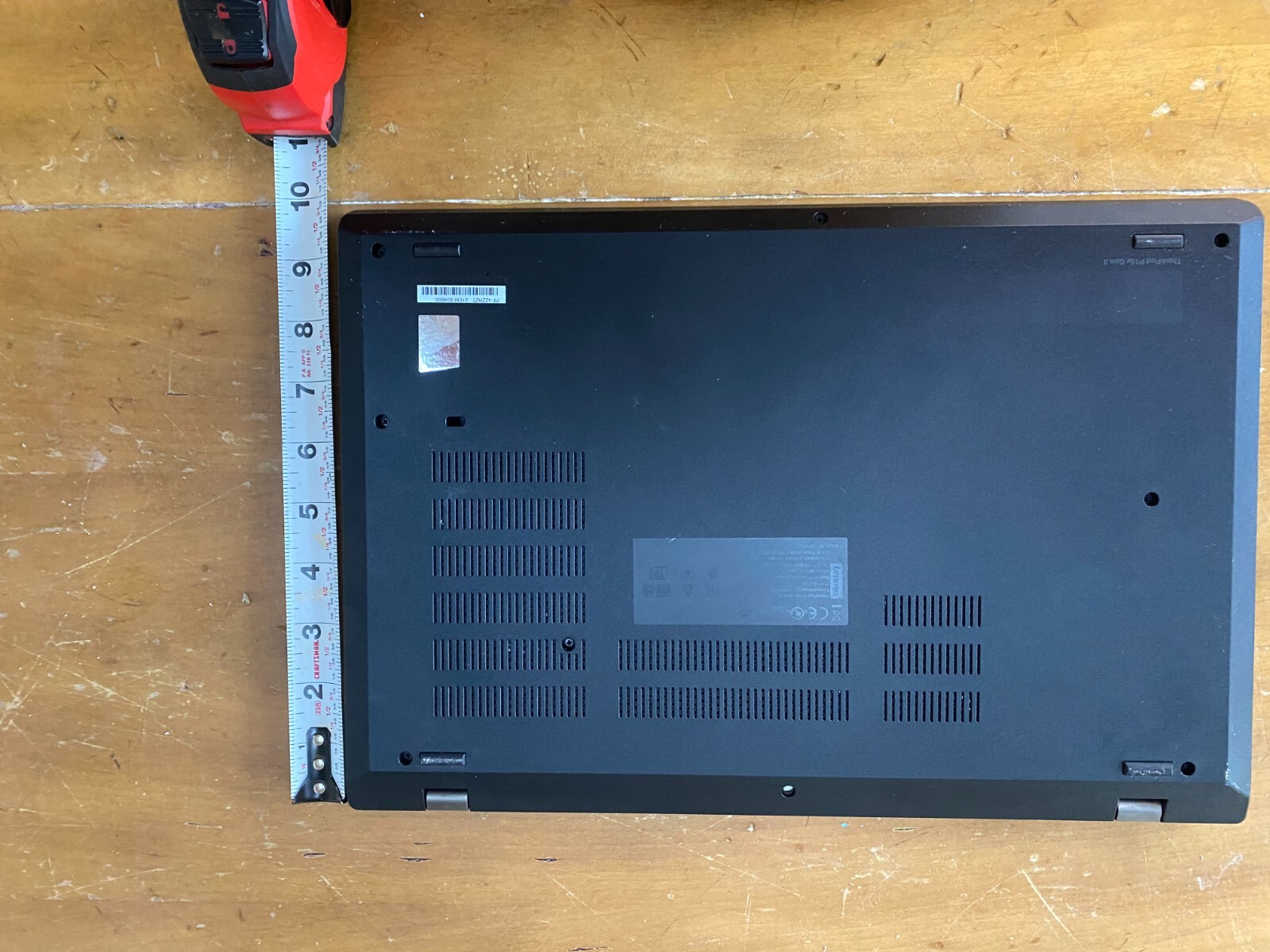 Almost Brand New Lenovo thinkpad p15v gen 3