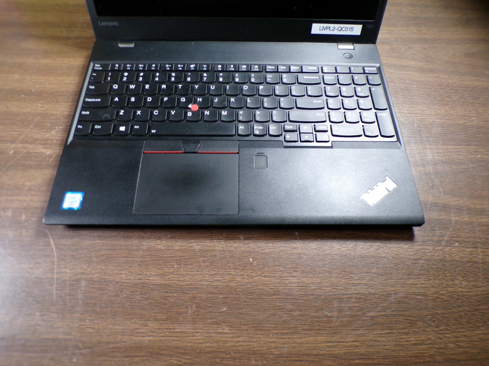 THINKPAD LENOVO T570 INTEL CORE I5-6300U 2.40GHZ 4GB RAM **NO HD/ NO CADDIE