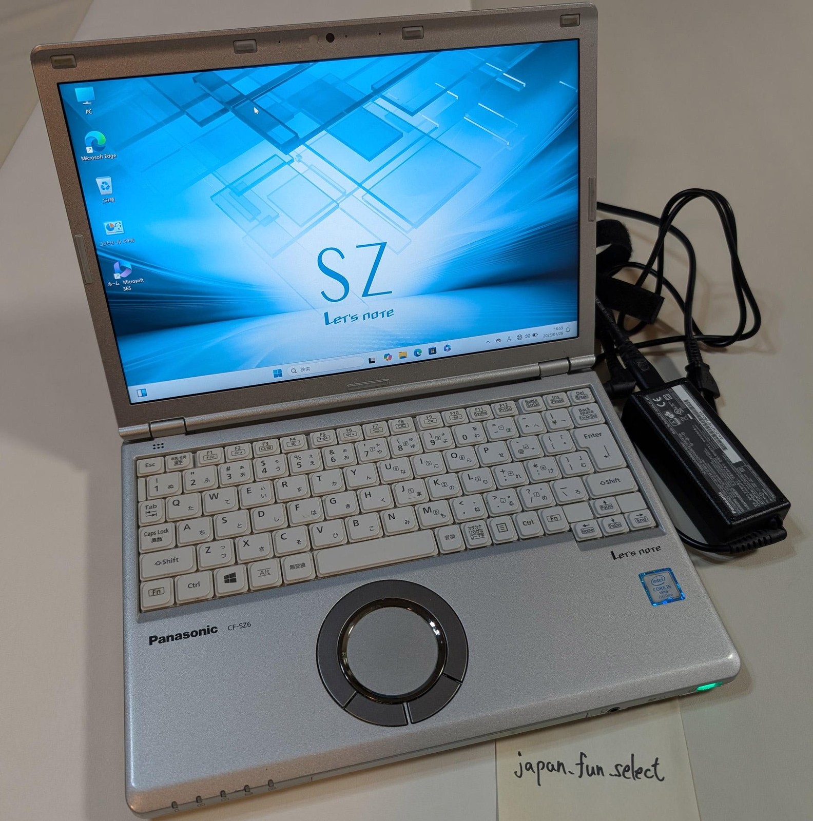 Panasonic Let’s note CF-SZ6 Intel Core i5-7300U SSD 256GB RAM 8GB Windows 11 Pro