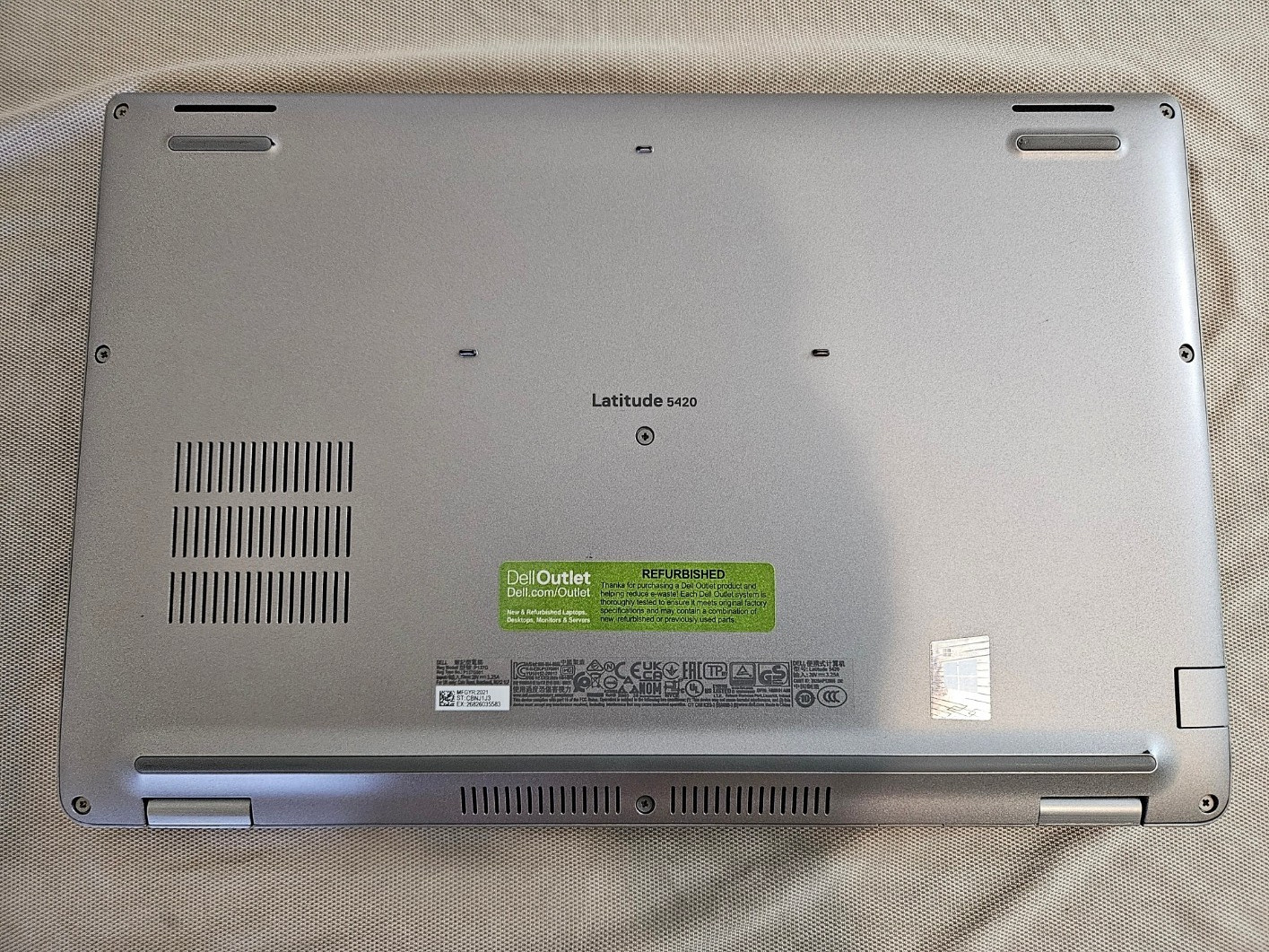 Dell Latitude 5420 14″ FHD i7-1185G7 vPro 32GB DDR4 512GB NVMe Backlit WiFi 6