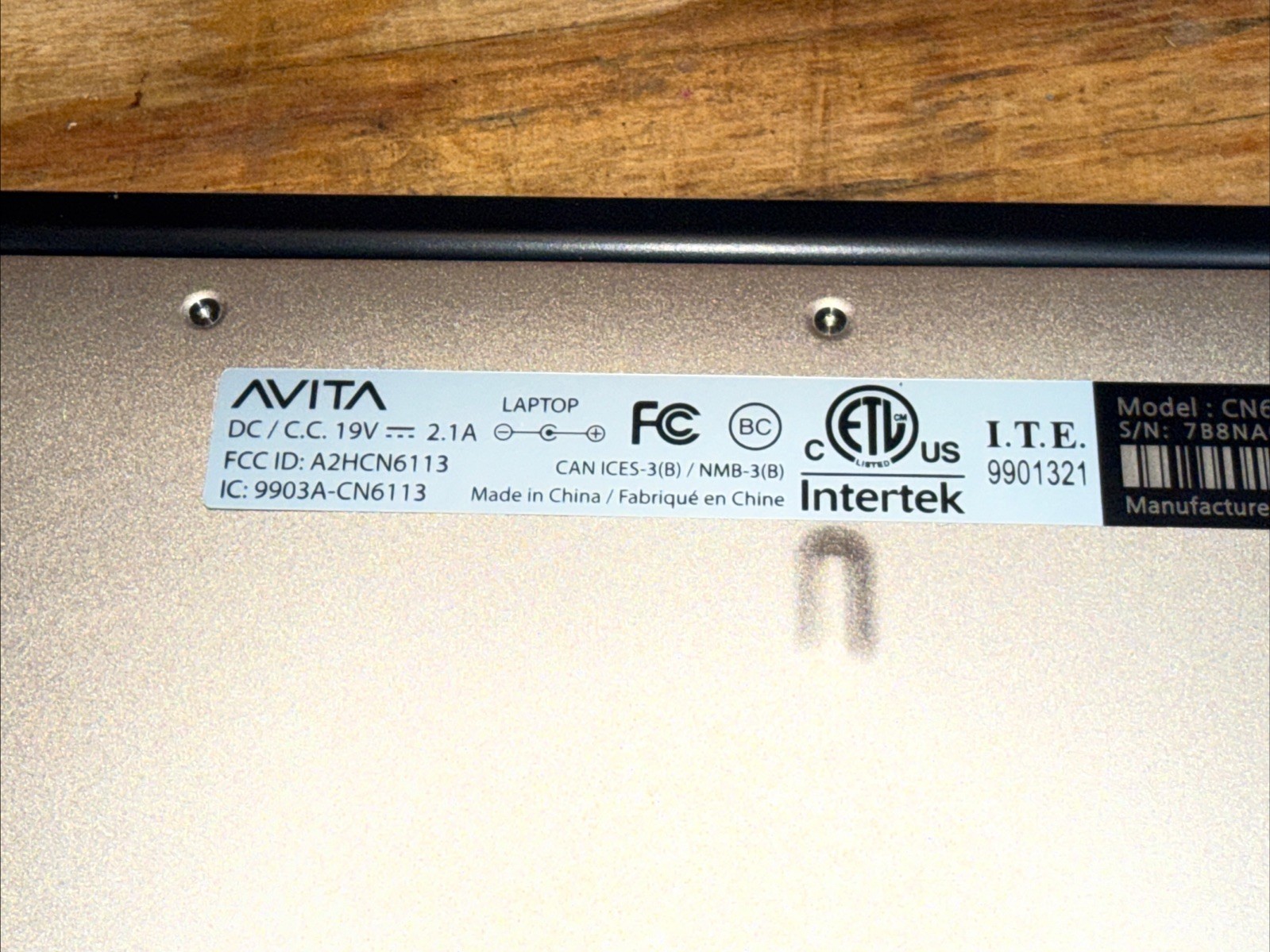 AVITA Clarus CN6314 F551 Gold HDMI 14″ Intel Core i5 7th Gen Laptop For Parts