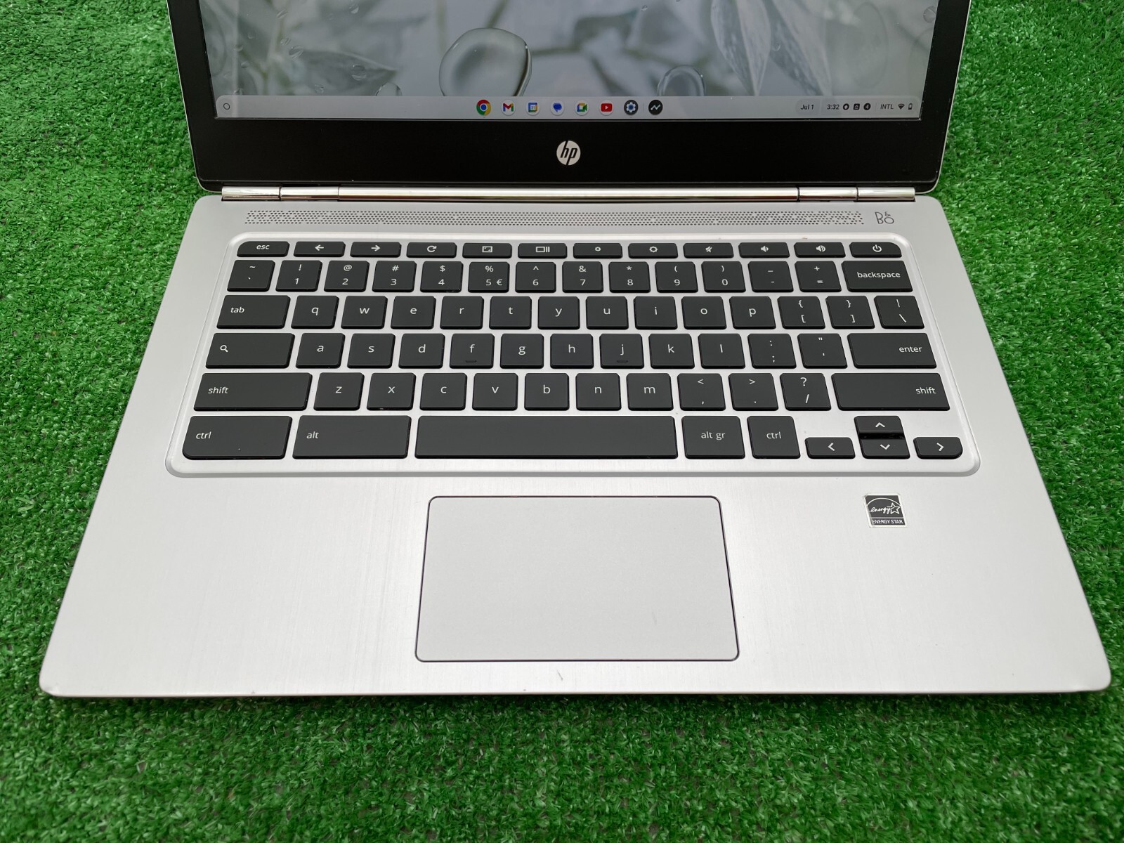 Used HP Chromebook 13 G1 Laptop Intel m7-6Y75 1.20GHz / 16GB RAM / 32GB SSD NT