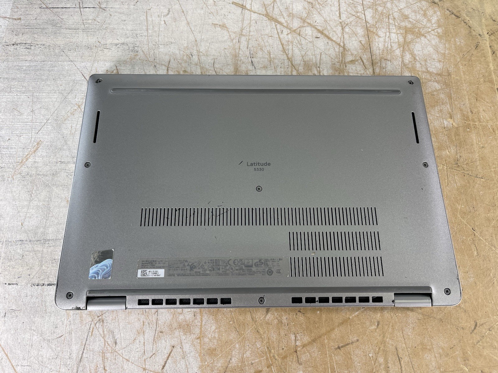 DELL LATITUDE 5330 I5-1235U @ 0.9GHz, 8GB RAM, NO HDD/OS – (FOR PARTS)
