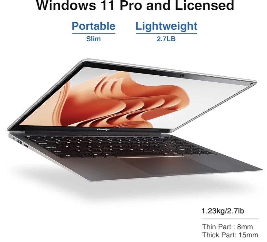Coolby 2023 Windows 11 Laptop Computer 14.1 inch Notebook PC with Intel J4005…