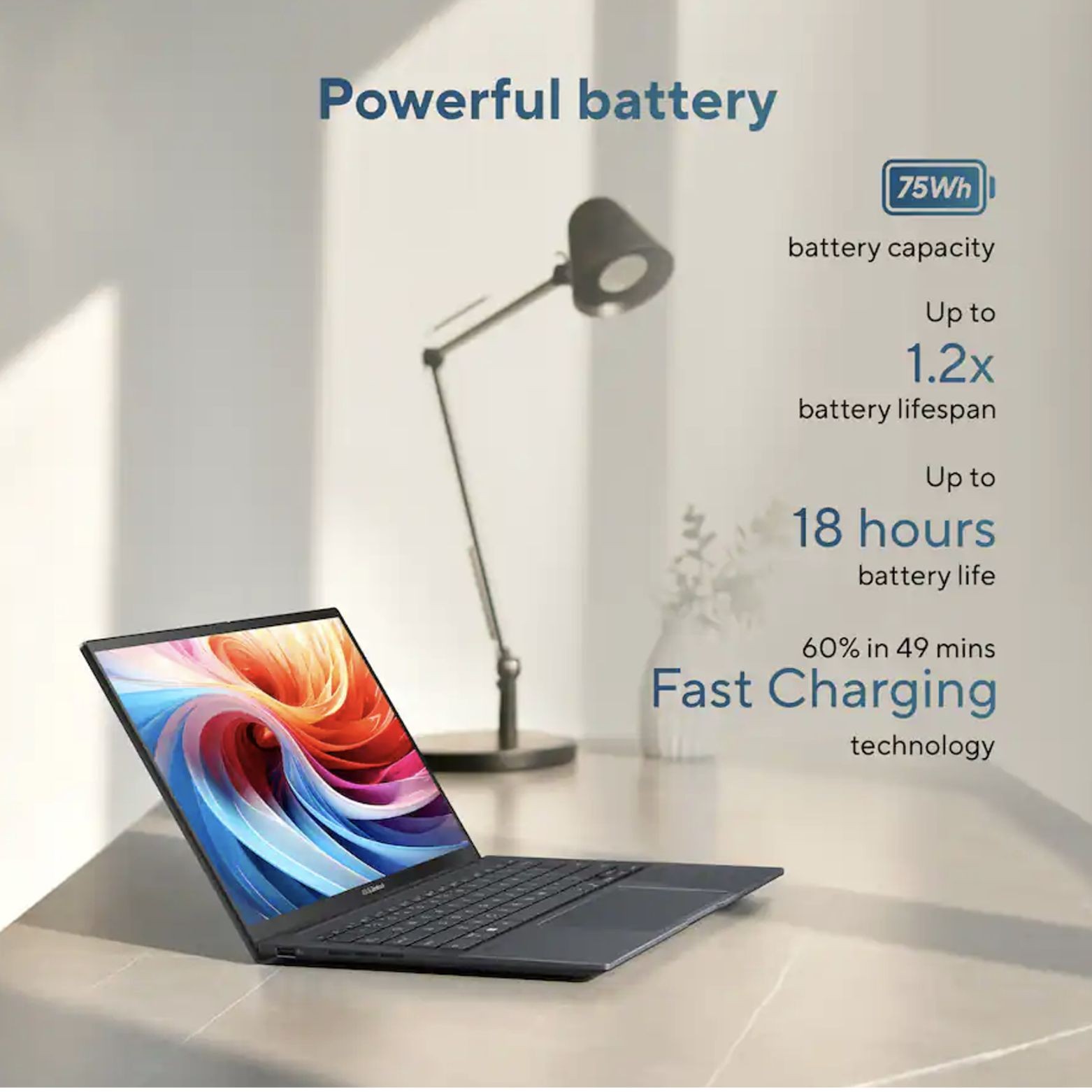 ASUS Zenbook 14 14″ WUXGA Touch Intel Ultra 7-255H 16GB 512GB SSD W11H Laptop
