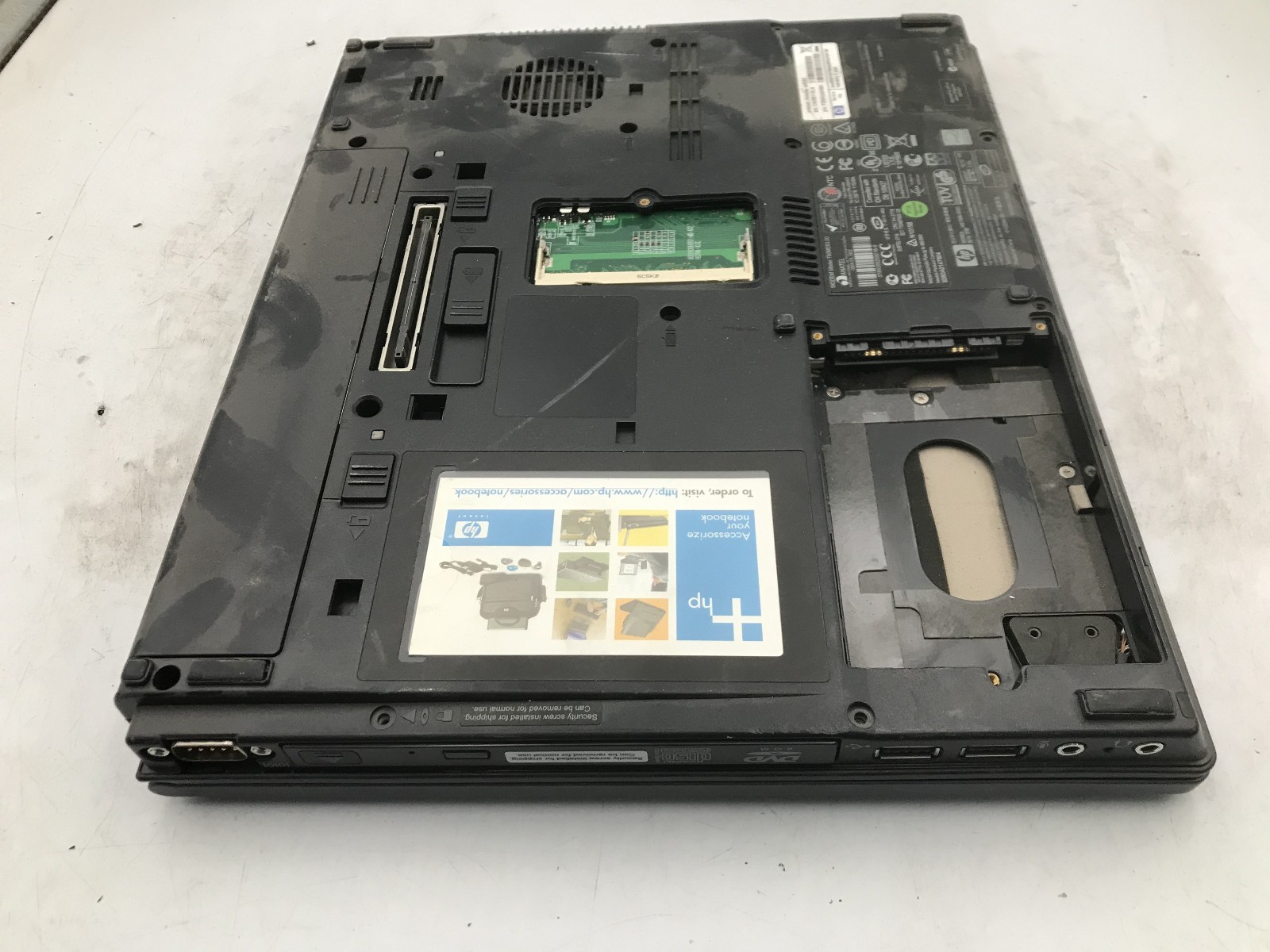 HP COMPAQ NC6220 – BOOTS TO BIOS – INTEL PENTIUM M – 512MB RAM – READ DESC – BB!