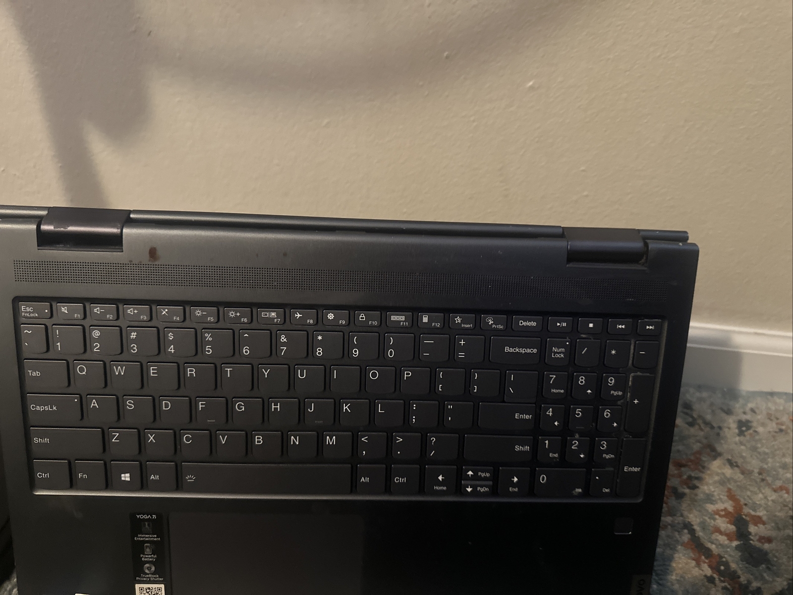 LENOVO YOGA 7 15ITL5 15″ FHD Touch I7-1165G7 1TB SSD 16GB W11P WiFi6 FP Reader