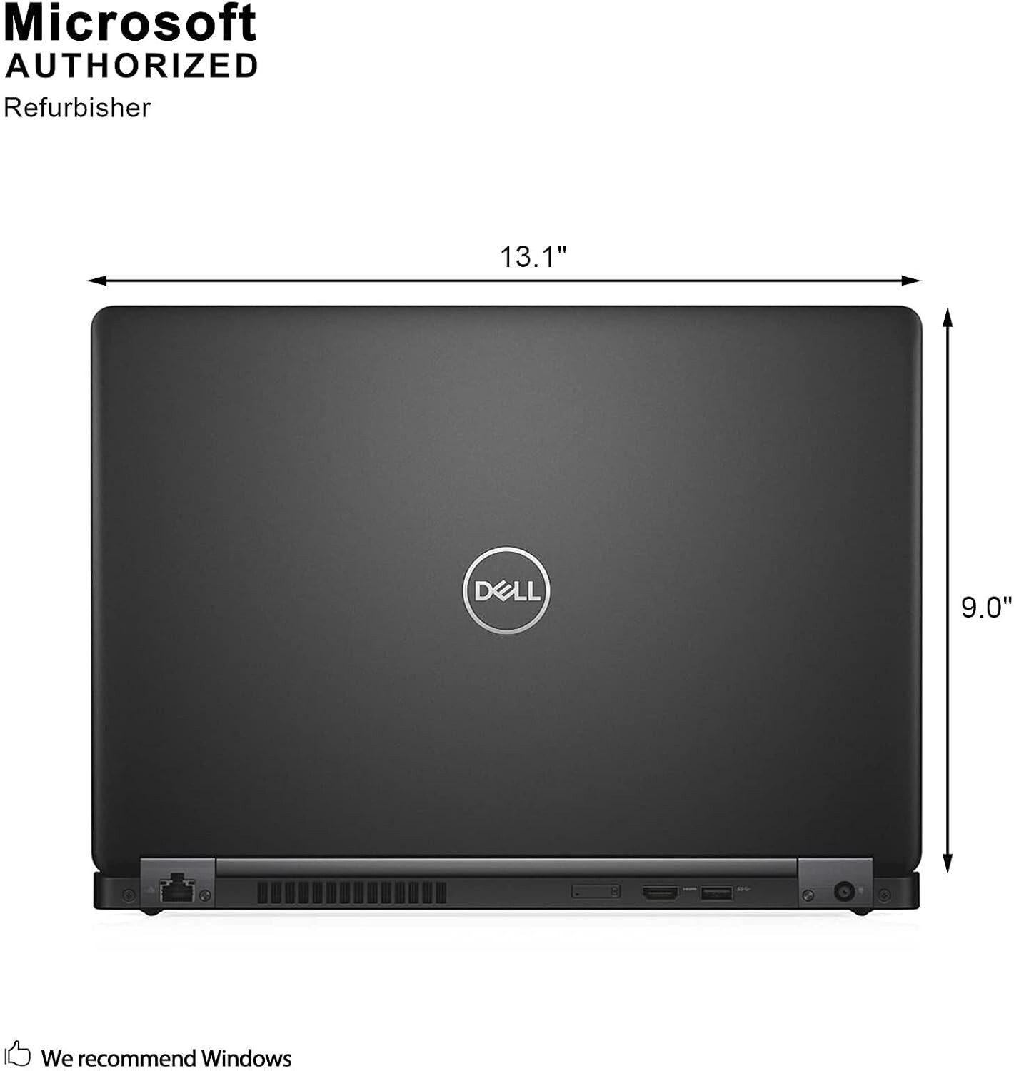 Dell Latitude 5490 Core i5-8350U 3.6GHz 8GB 256GB SSD 14” FHD Touch Screen