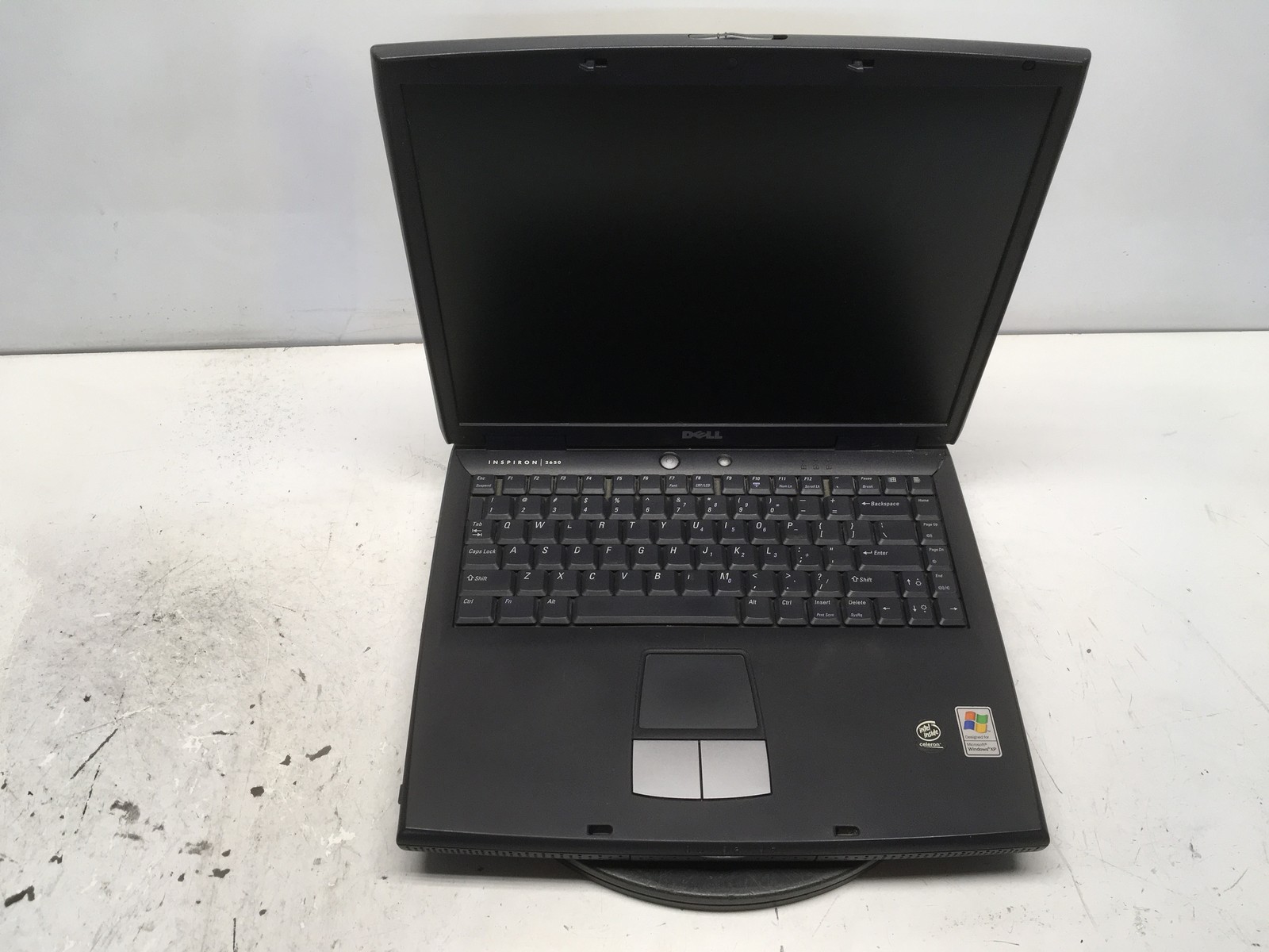 Dell Inspiron 2650 Intel Celeron M 1.66GHz 256 MB NO HDD No Batt