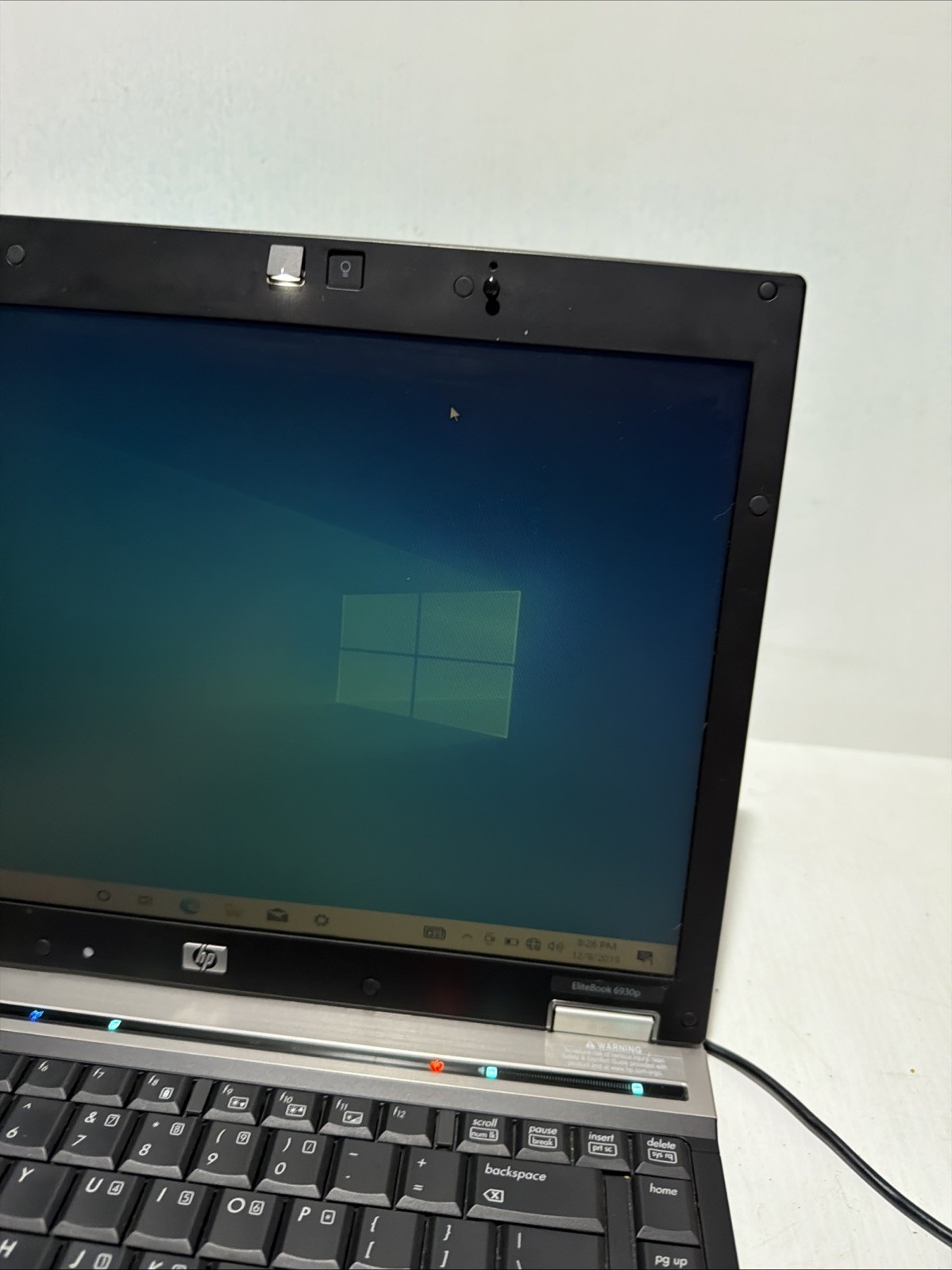 Hp Elitebook 6930p 14″ Laptop Core 2 Duo P8600 2gb Ram 160gb HDD Windows 10 Home