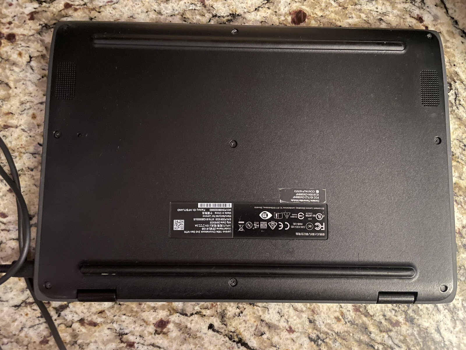 Lenovo 81QB0000US 100E Chromebook 2nd Gen 11.6in. MTK8173C 32GB SSD wifi
