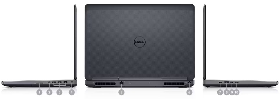 Dell Precision 7520 Intel i7-6820HQ 32GB DDR4 RAM 512GB SSD +NVIDIA-4GB FHD W11p