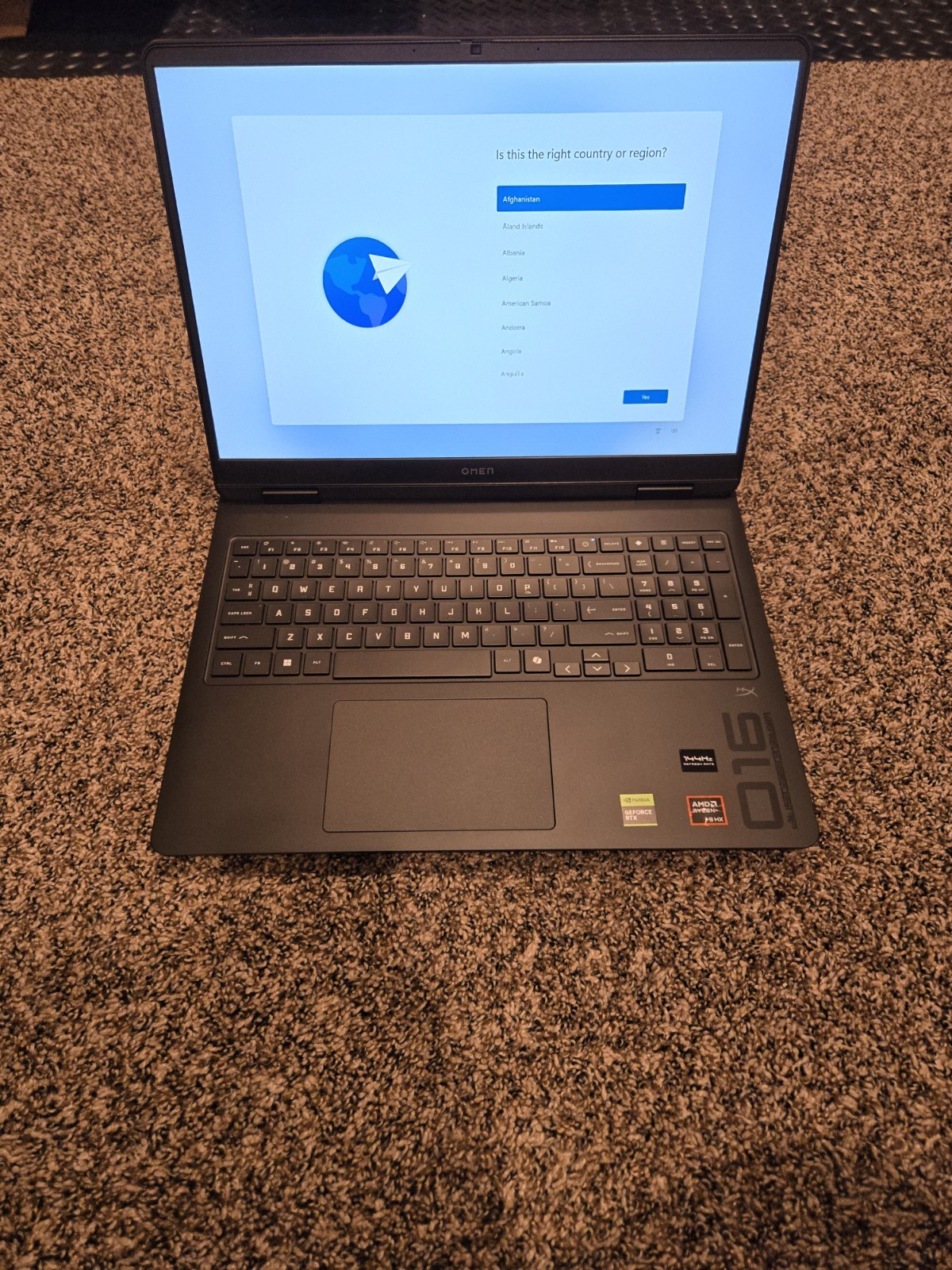 HP OMEN – 16″ 2K 144Hz Gaming Laptop – AMD Ryzen 9 8940HX 2025 – 32GB 1TB SSD