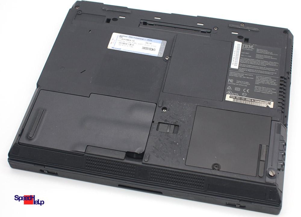 Notebook IBM ThinkPad T23 Intel Pentium 3 1000MHZ Laptop Windows 98 LAN DVD 40G