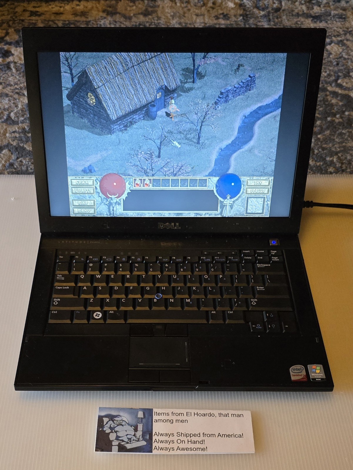 Dell Latitude E6400 2GB Ram 80GB HDD 2.40Ghz C2D P8600 Windows XP RS-232 Working