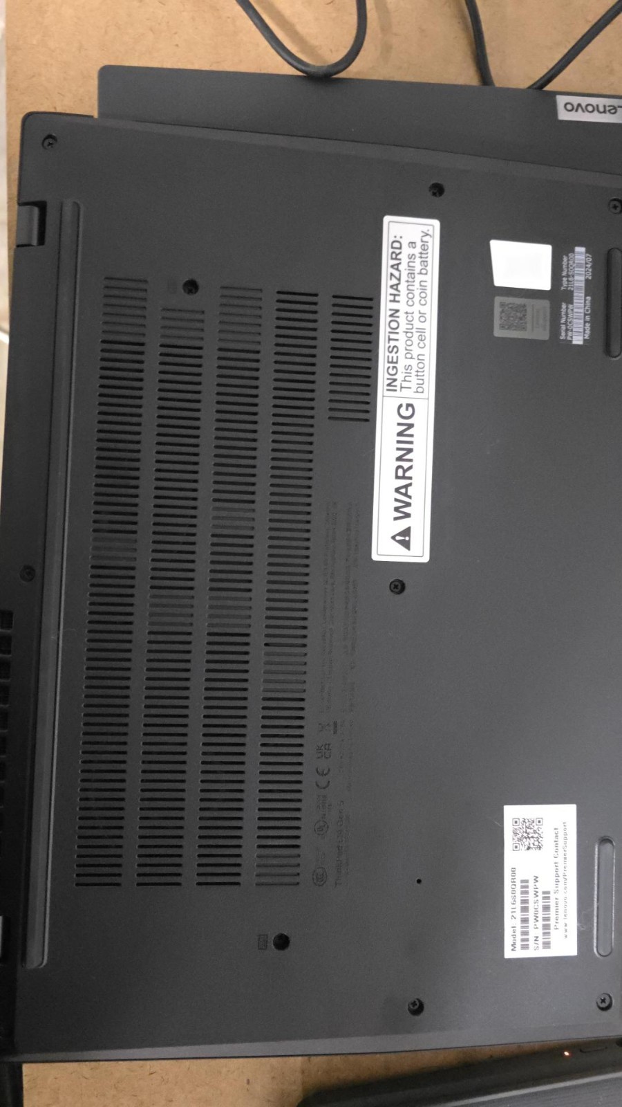 Lenovo ThinkPad L14 Gen 5 Ryzen 7 PRO 7735U 16GB 256GB W11P/Original box charger