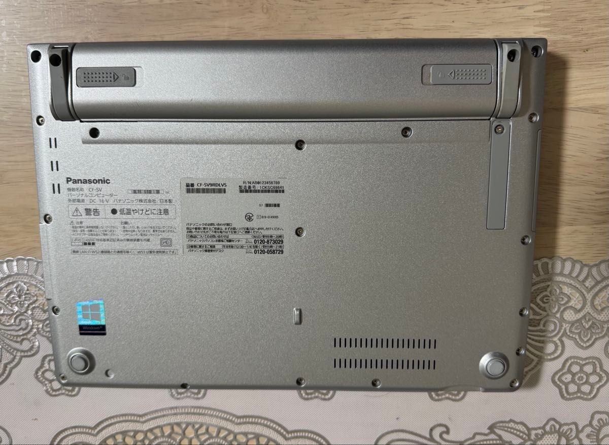 Panasonic Let’s note CF-SV9 12.1″ Core i5 1.7GHz RAM 8GB SSD 256GB Win11 Tested