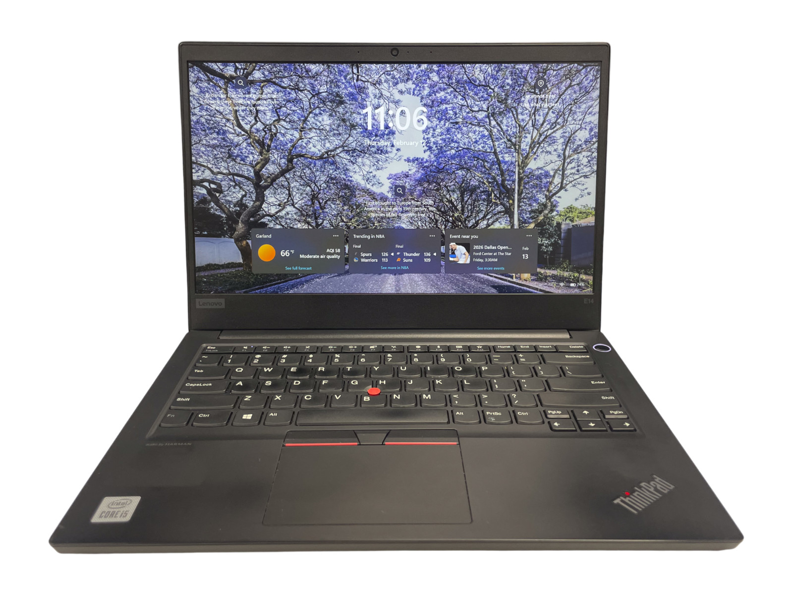 Lenovo ThinkPad E14 G1 i5-10210U 1.60GHZ 16GB 256GB NVMe Windows 11 Pro