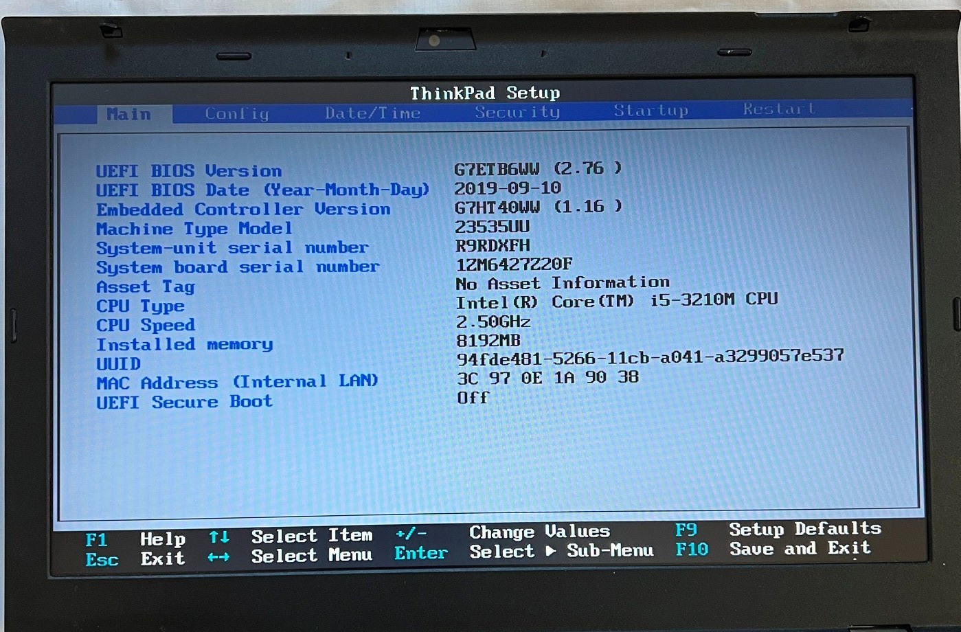 Lenovo Thinkpad T430S I5 8GB Ram 500GB drive webcam win11 PRO charger read