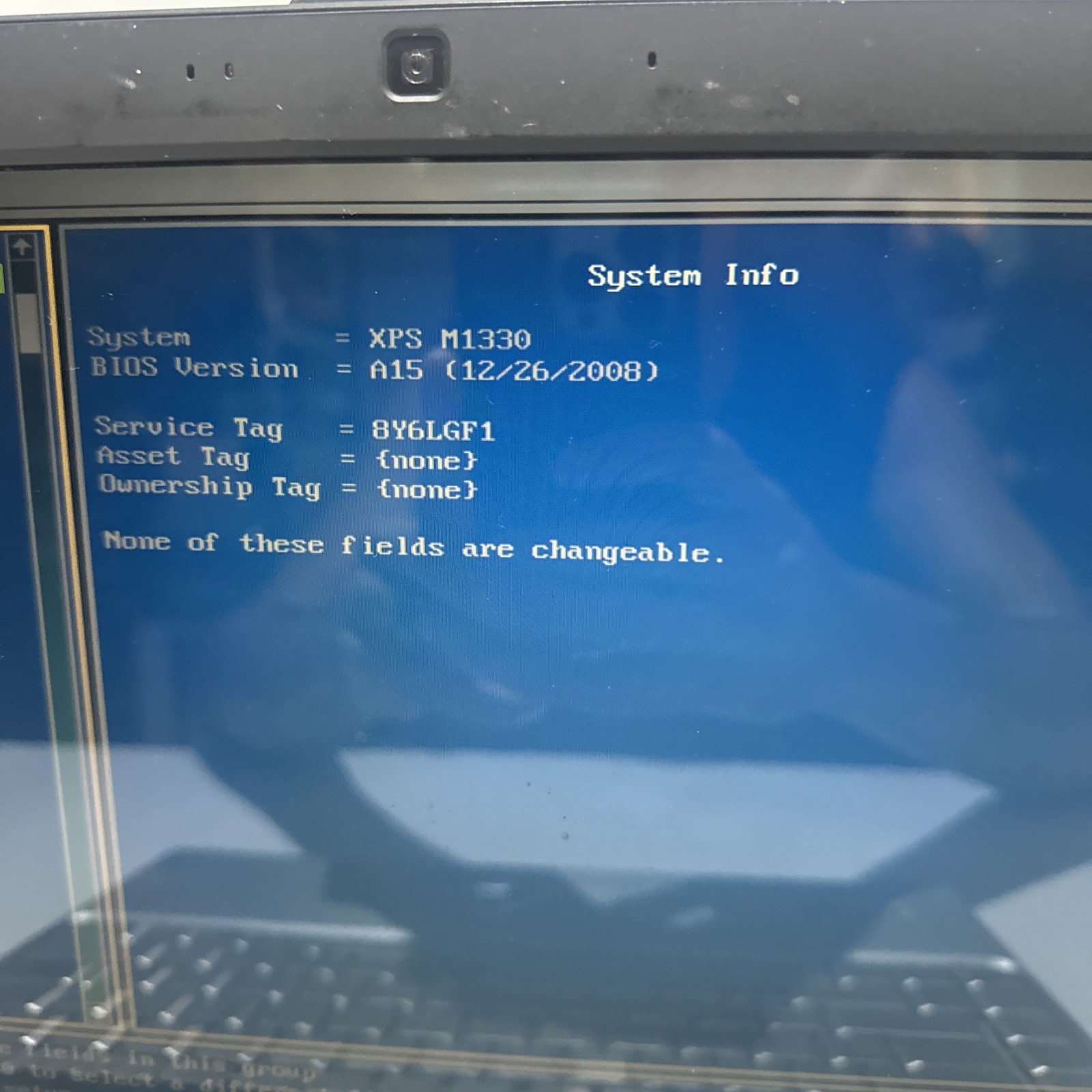 Dell XPS M1330 13″ Laptop Intel Core 2 Duo 3gb Ram No Drives Boots Bios