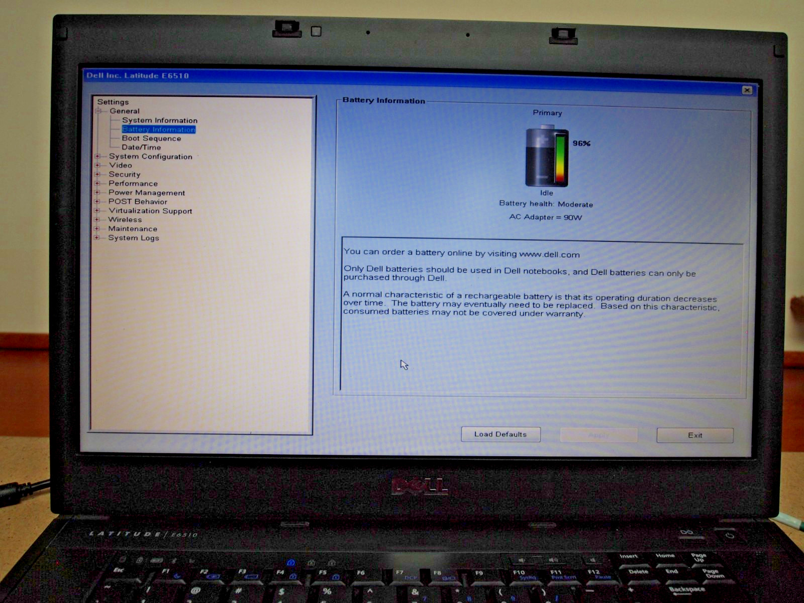 Dell Latitude E6510 Laptop Core i5 M50 2.67GHz 4GB RAM 500GB WIN 10 PRO 22H2
