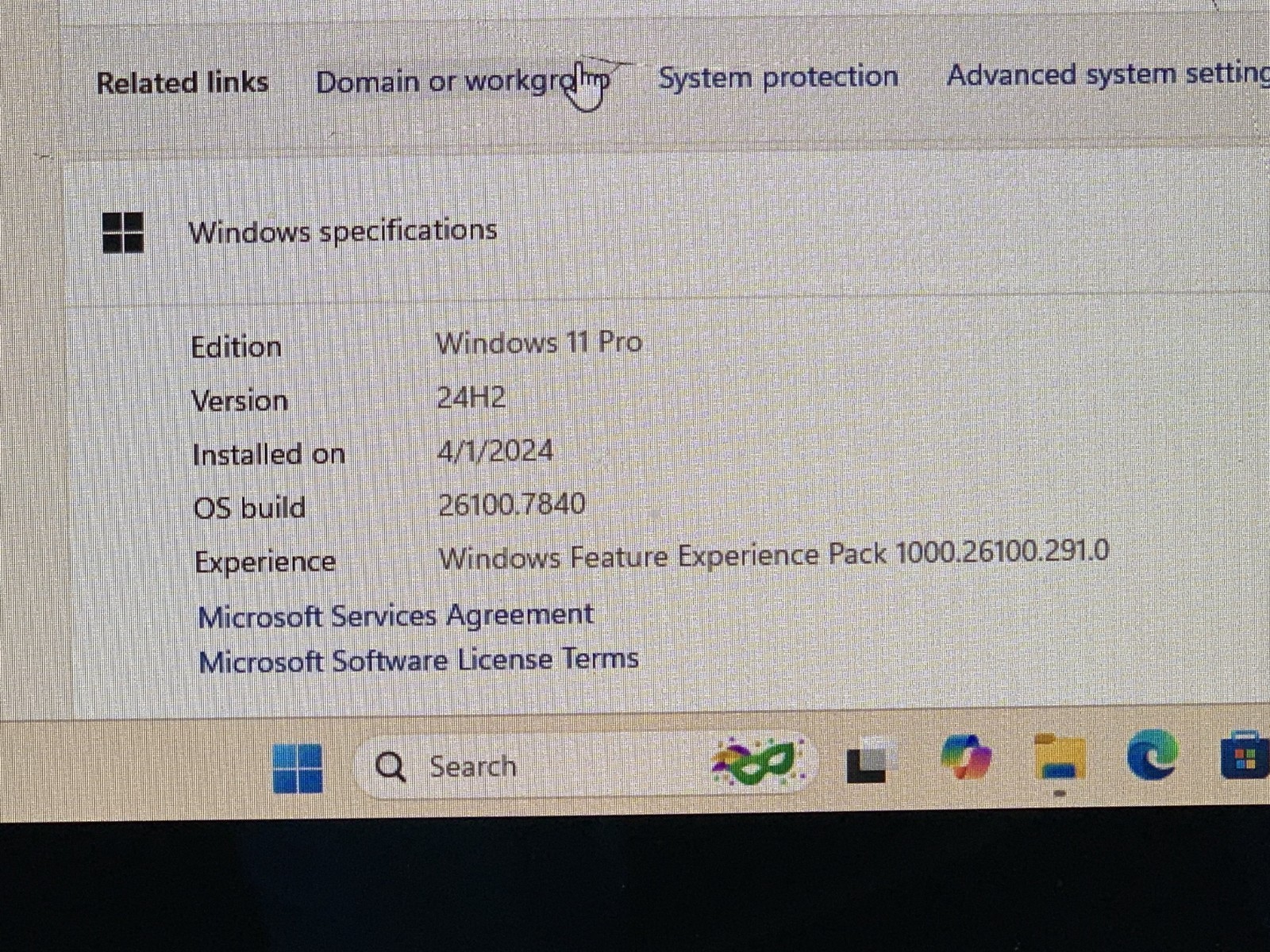 MICROSOFT SURFACE GO 1943 i5-1035G1@1.00GHz 16GB RAM 256GB NVMe W11P W/AC *READ